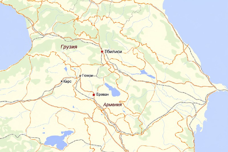 Армения объявила конкурс на проектирование ж/д Гюмри — Карс: восстановление участка оценили в $15 млн