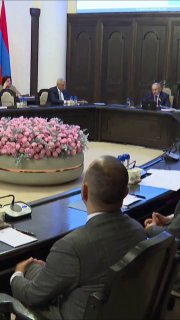 Никол Пашинян выступает с заявлением об экспорте в ЕС, Апаран, Арагацотн