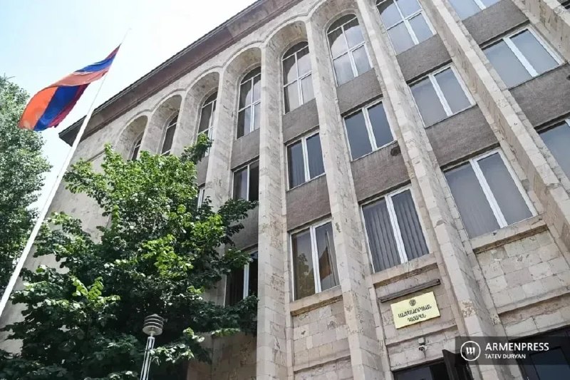 Здание Конституционного суда Армении в Апаране, где ожидается решение по выборам