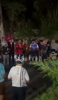 Никол Пашинян в Апаране начал день с велопробега на 30 км