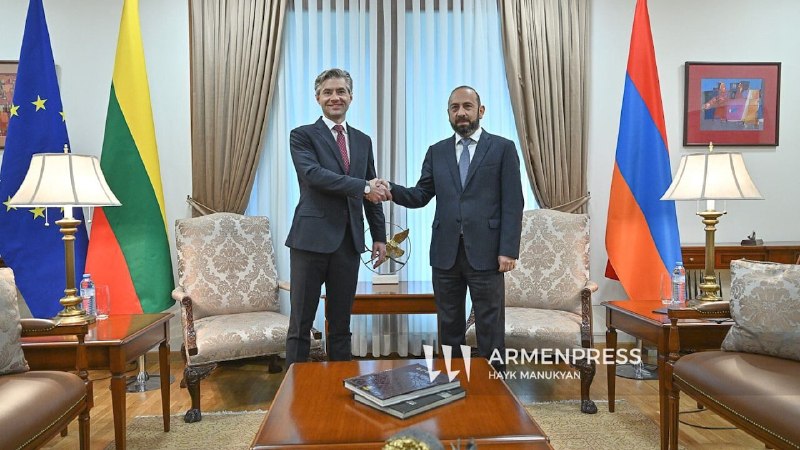 Главы МИД Армении и Литвы обменялись поздравлениями: европейская повестка Армении в фокусе