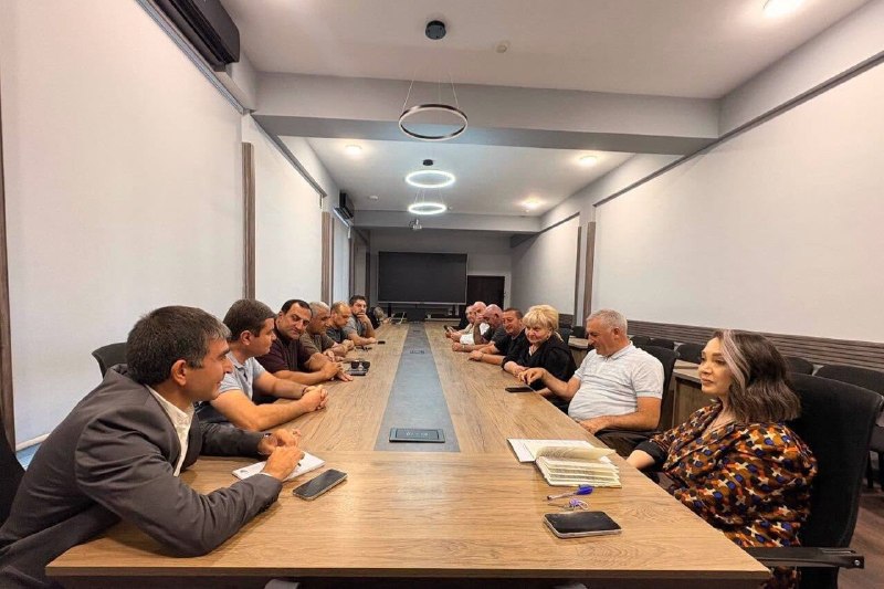 Встреча в Апаране по подготовке дорог к велопробегу «Вокруг Севана» и Tour of Armenia