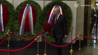 Панихида по Сергею Иванову в Апаране, участие Владимира Путина