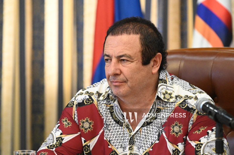 Гагик Царукян, председатель партии «Процветающая Армения», Апаран
