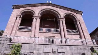 Жанна Андреасян проверила ход строительства музея Ованеса Туманяна в Апаране