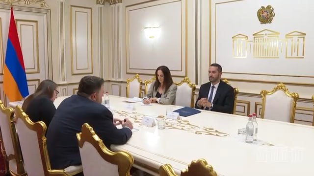Спикер НС Армении Рубен Рубинян и Дэвид Аллен обсудили в Апаране армяно-американское сотрудничество